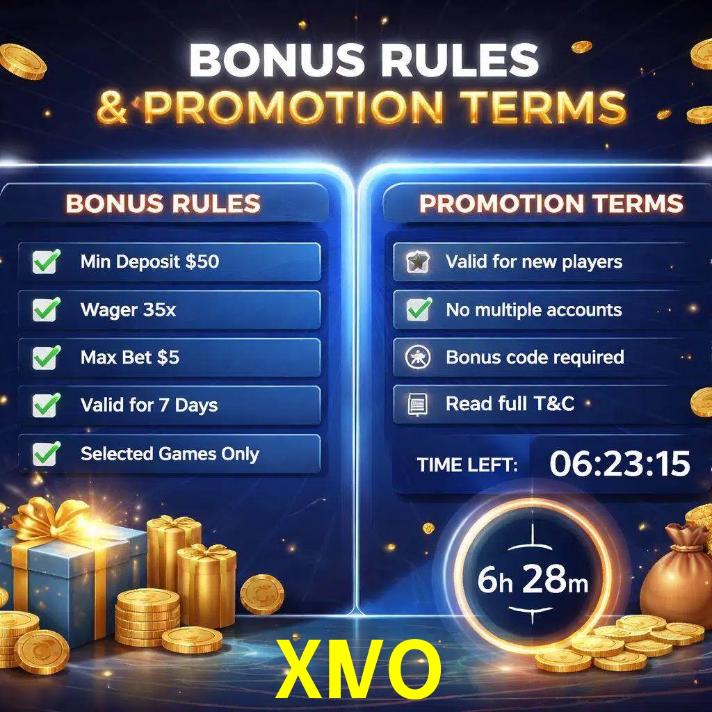 Reglas de promoción XIVO y condiciones de bonos explicadas visualmente
